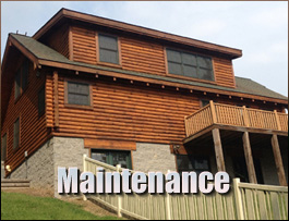  Tabor City, North Carolina Log Home Maintenance